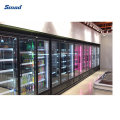 Commercial Fridge Plug in Glass Door Multideck Open Display Chiller Refrigerator